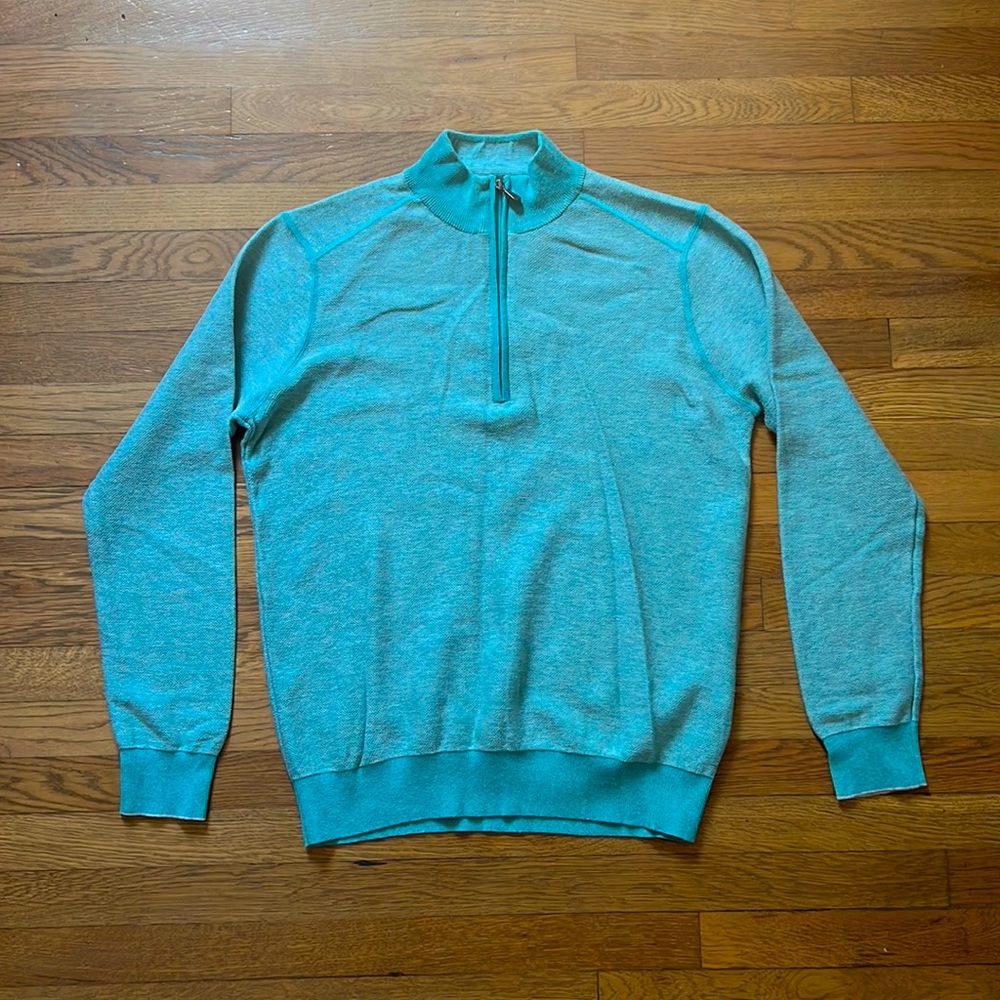 turquoise raffi (italian design) mens sweater